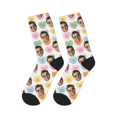 Custom Face Socks, Custom socks, custom face socks, face socks, photo socks, custom socks, custom photo socks, personalized socks - image2